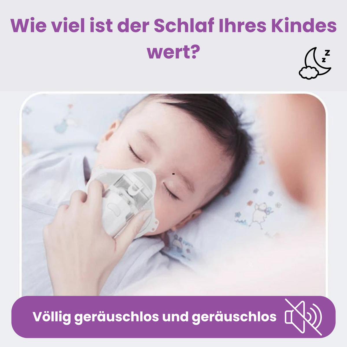 Love® Vernebler-Inhalator – tragbar und extrem leise (Nehmen Sie 2 und sparen Sie)