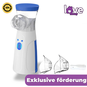 Love® Vernebler-Inhalator – tragbar und extrem leise (Nehmen Sie 2 und sparen Sie)